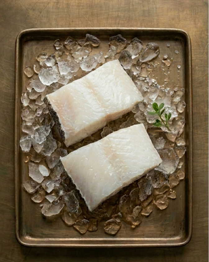 Cod Fish (Chilean Seabass) FIllet