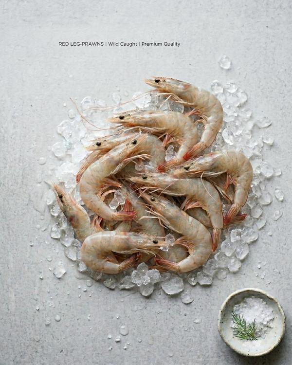 Red Leg Prawns